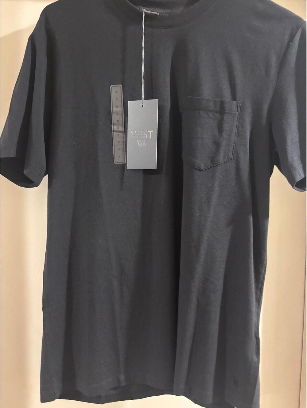 VRST Essential Pocket Tee – Pure Black (NWT)